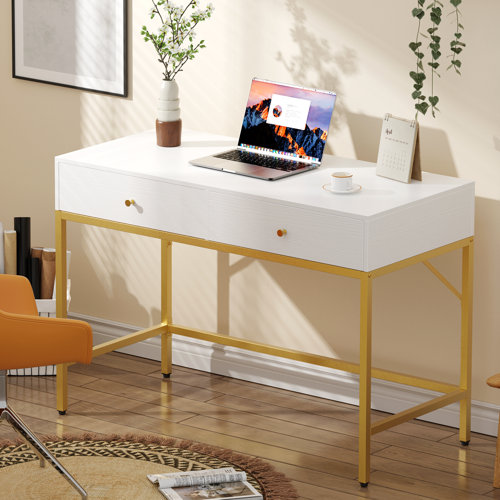 Gold Desks, White & Gold Desks You'll Love